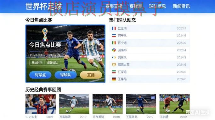 世界杯买球网站揭秘：直播入口+直播全指南 - FIFA World Cup 2026